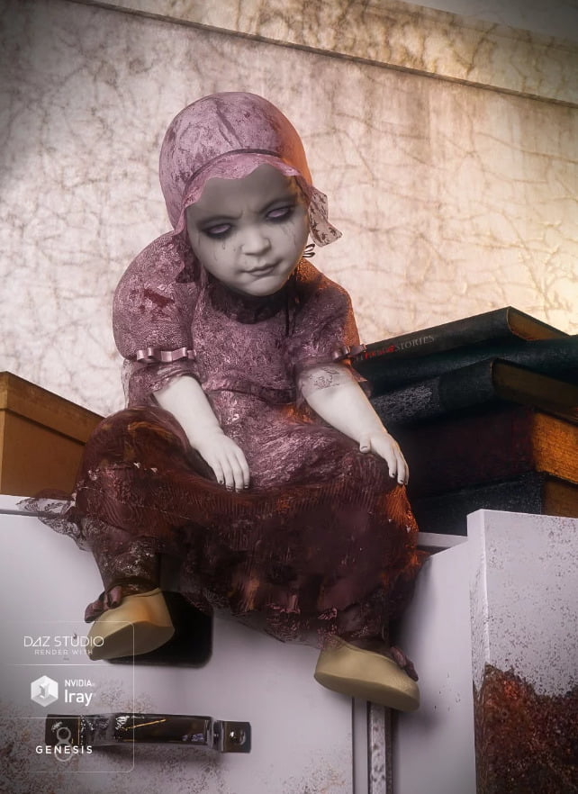 Ebil Baby Poses for Caryn 8