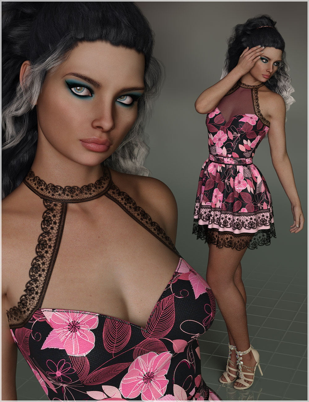 Feminine For dForce Elegance Dress Elin