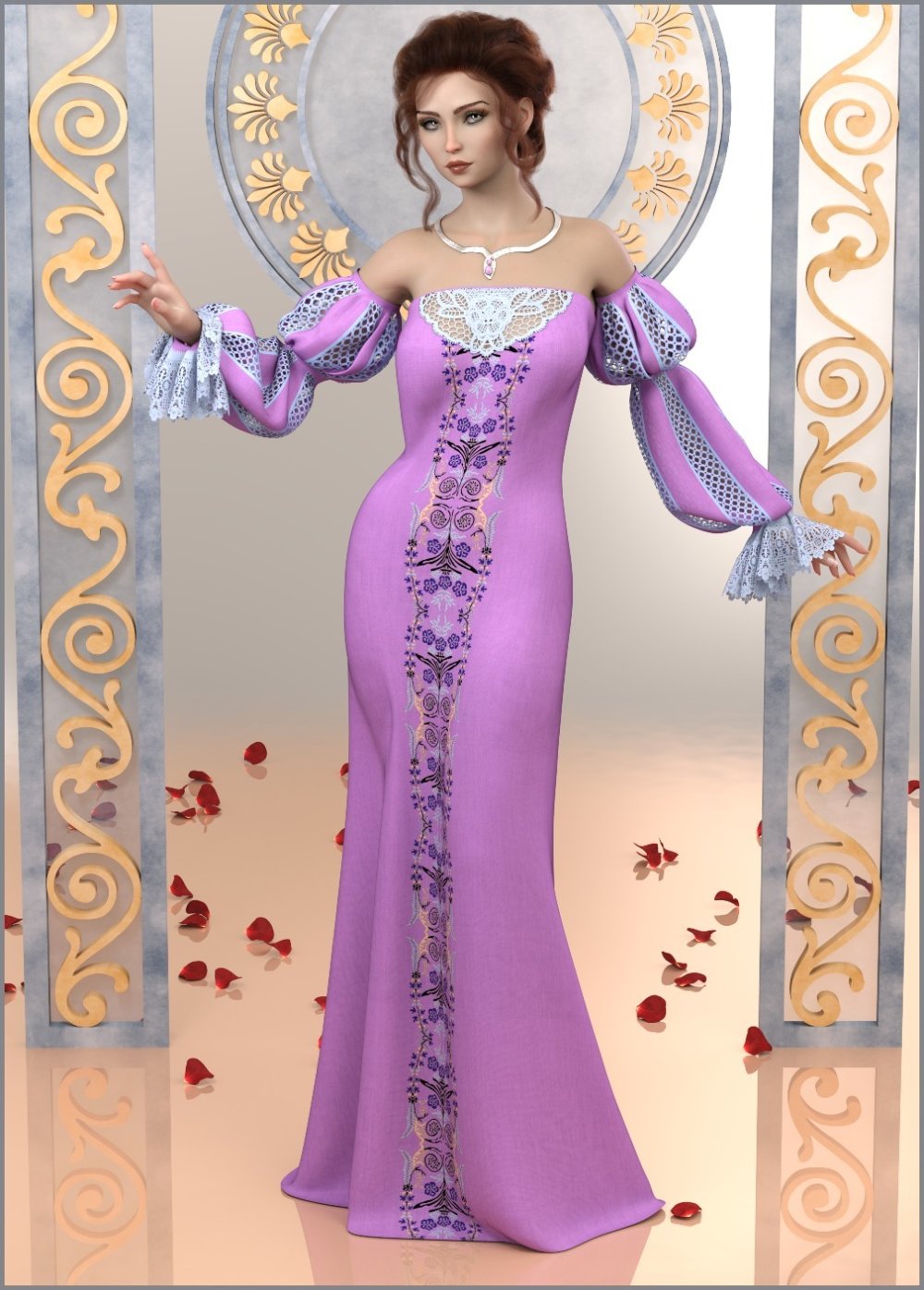 Epic: dForce - Isabella Dress for G8F