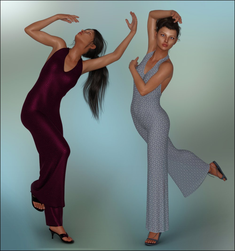 dForce – Halterneck Pantsuit for G8F