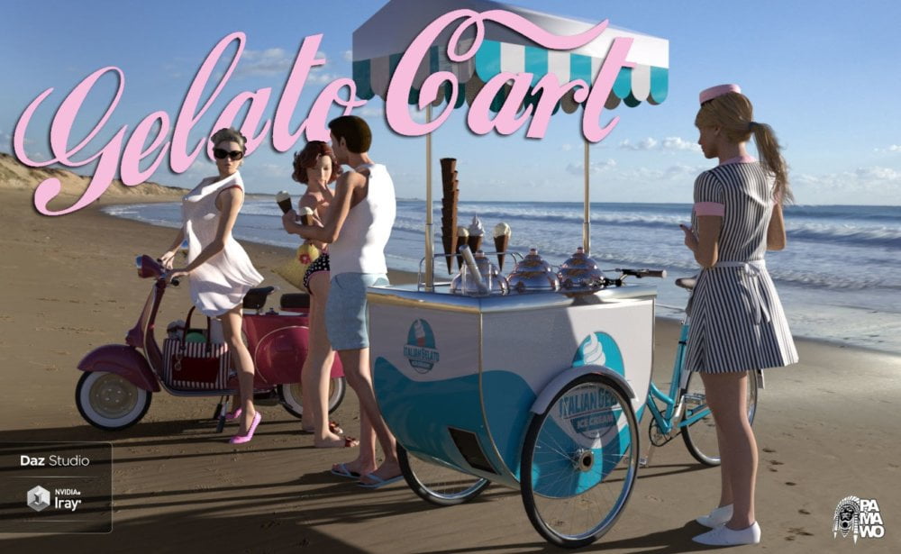 Gelato Cart For DS