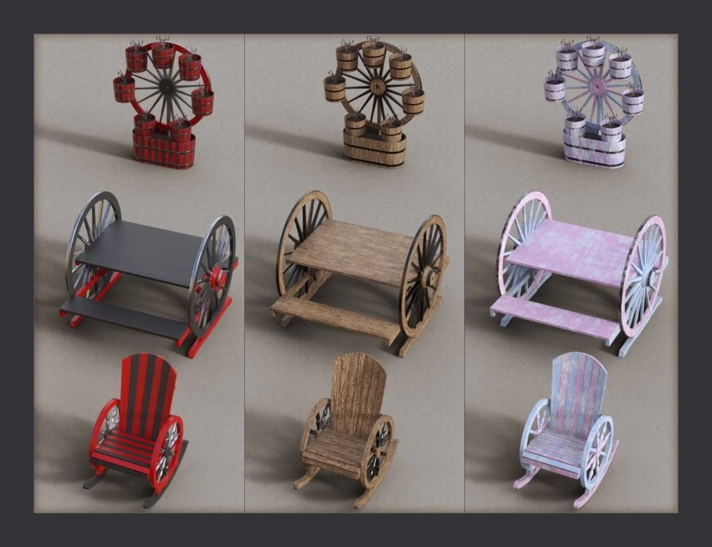 Celtic, Chic & Industrial Garden Furniture