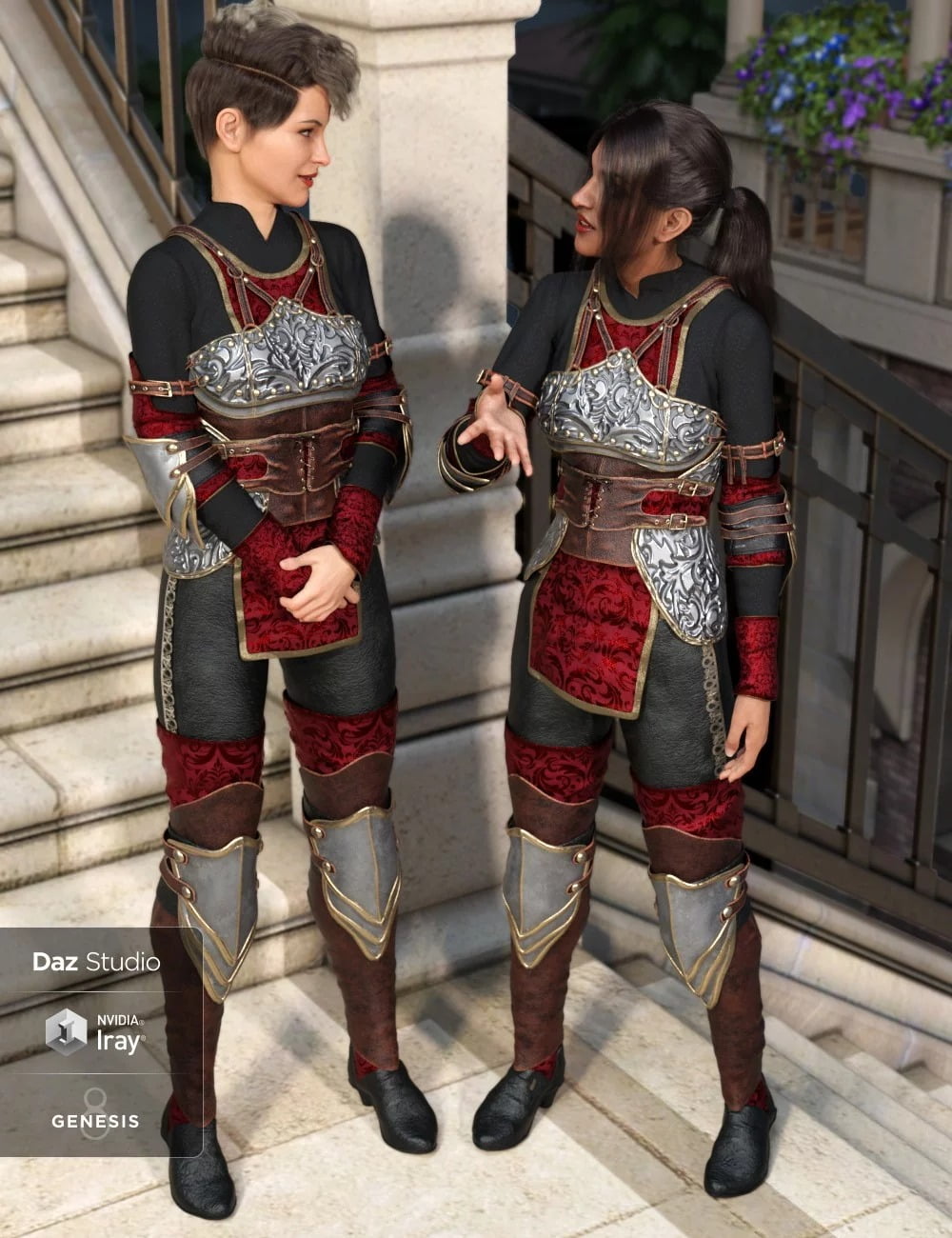 Hounds Guard Outfit for Genesis 8 Female(s)