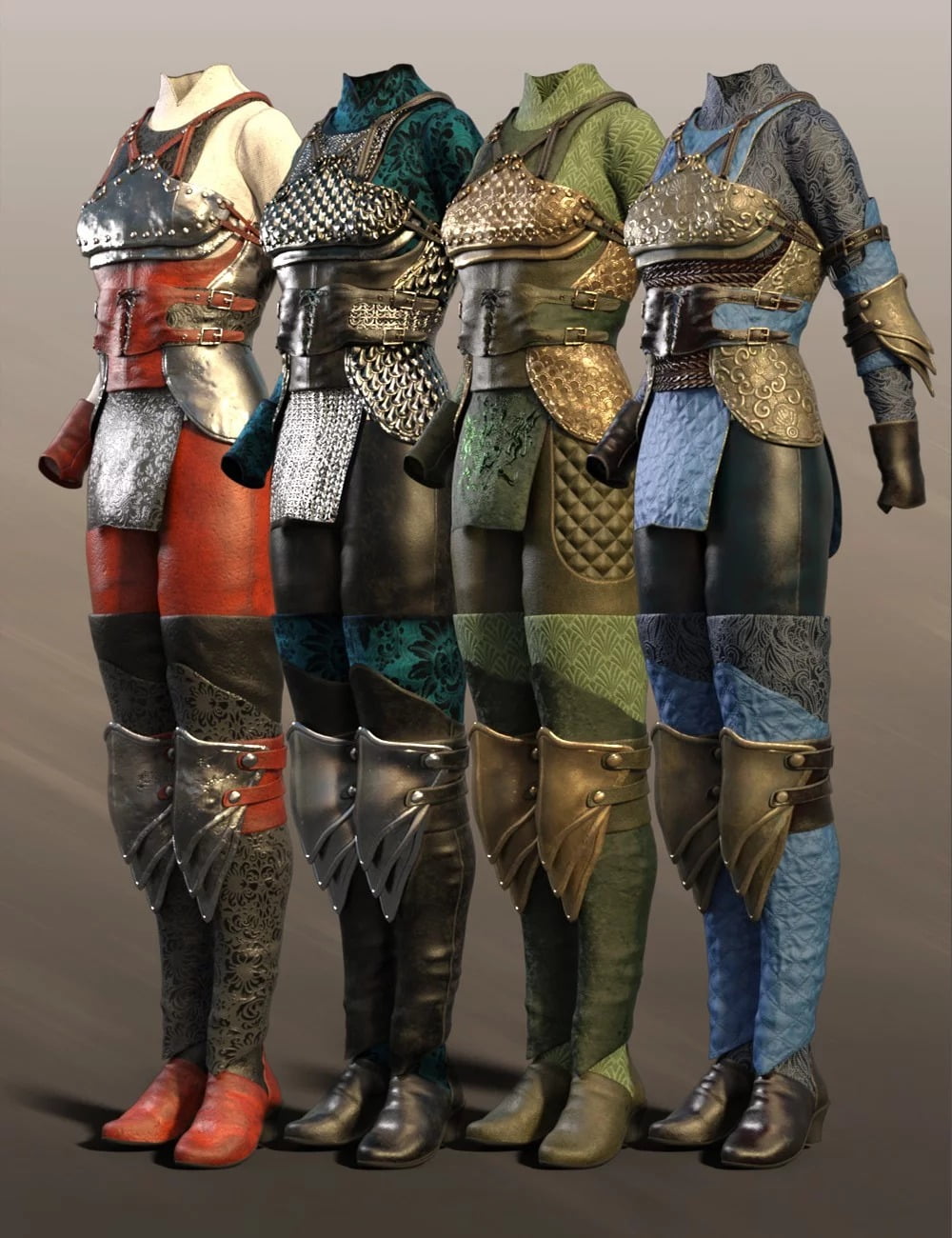 Hounds Guard Outfit Textures