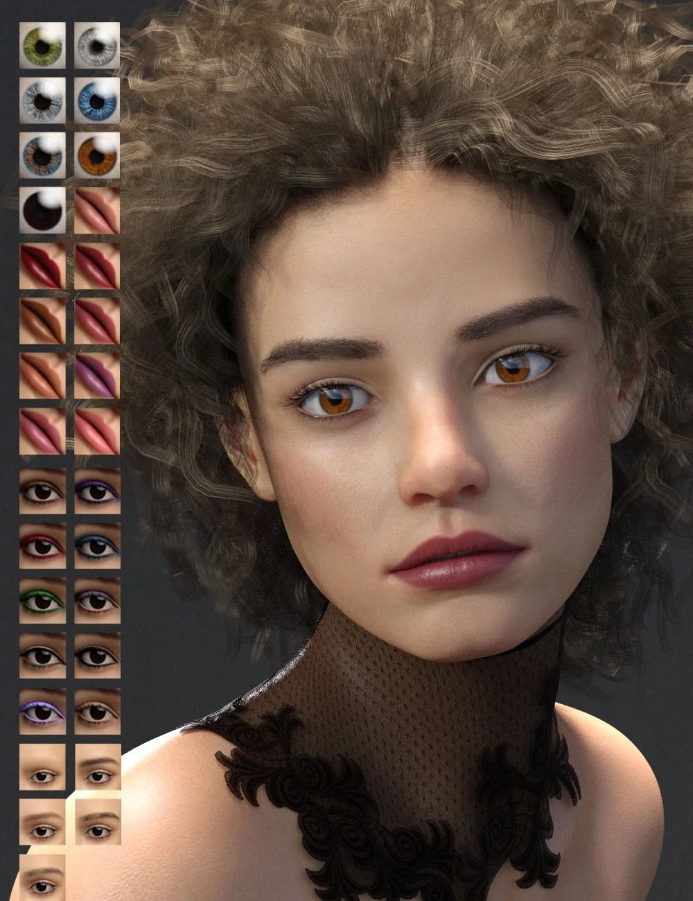 Leda HD for Genesis 8 Female