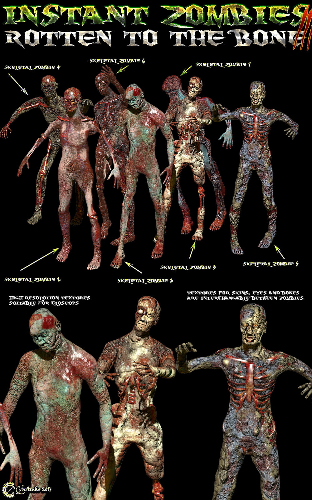 Instant Zombies 3: Rotten to the Bone