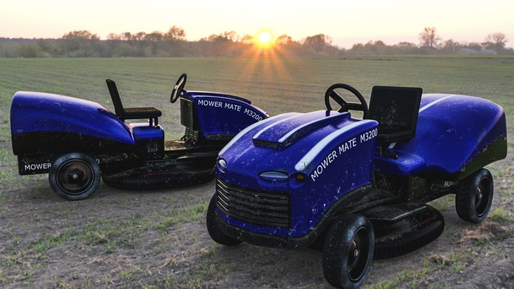 Riding Mower For Iray