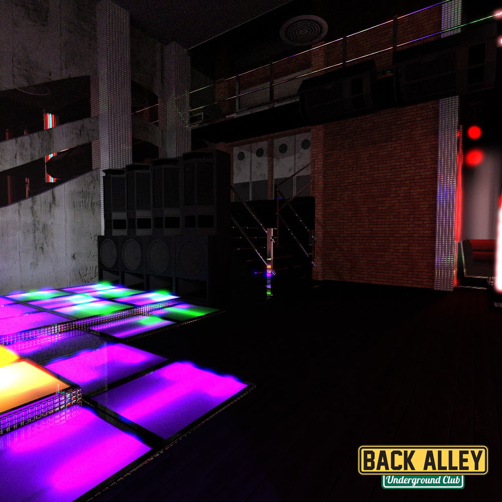Back Alley Underground Club for DS Iray