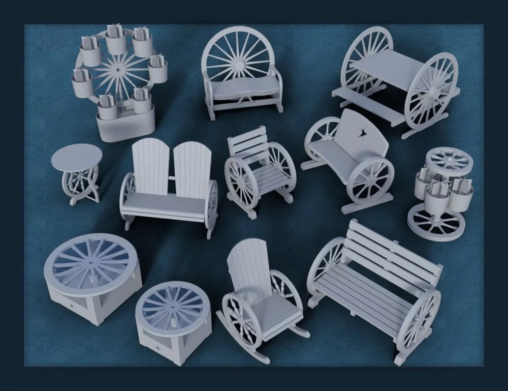 Rustic Garden Furniture