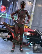Scifi Angel Racer for Genesis 8 Female(s)