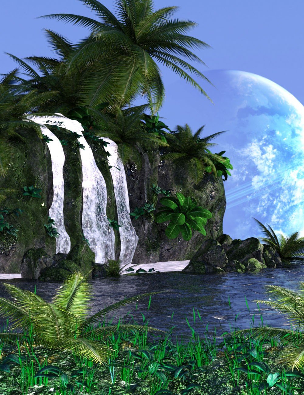 The Crashed Starship Prop Set