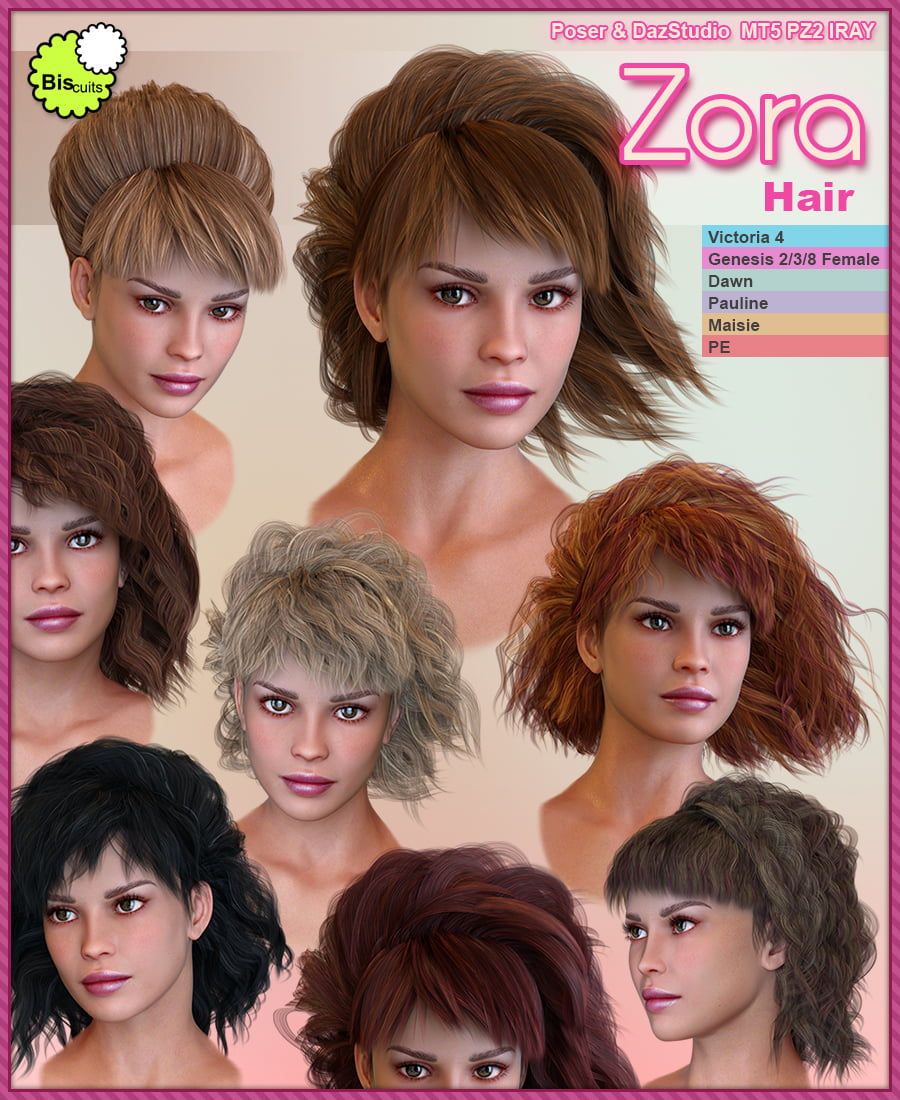 Biscuits Zora Hair