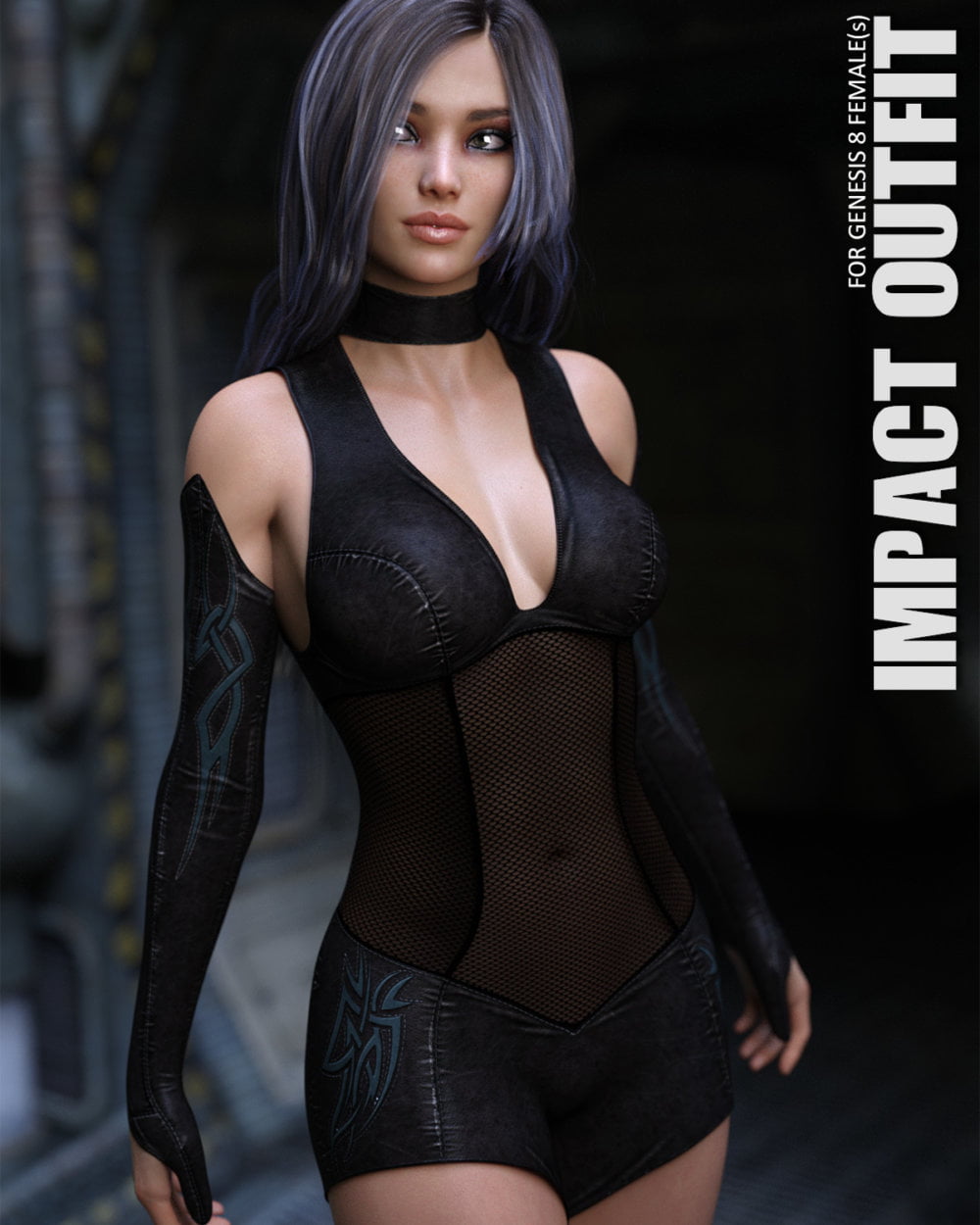 Impact Outfit for Genesis 8 Females