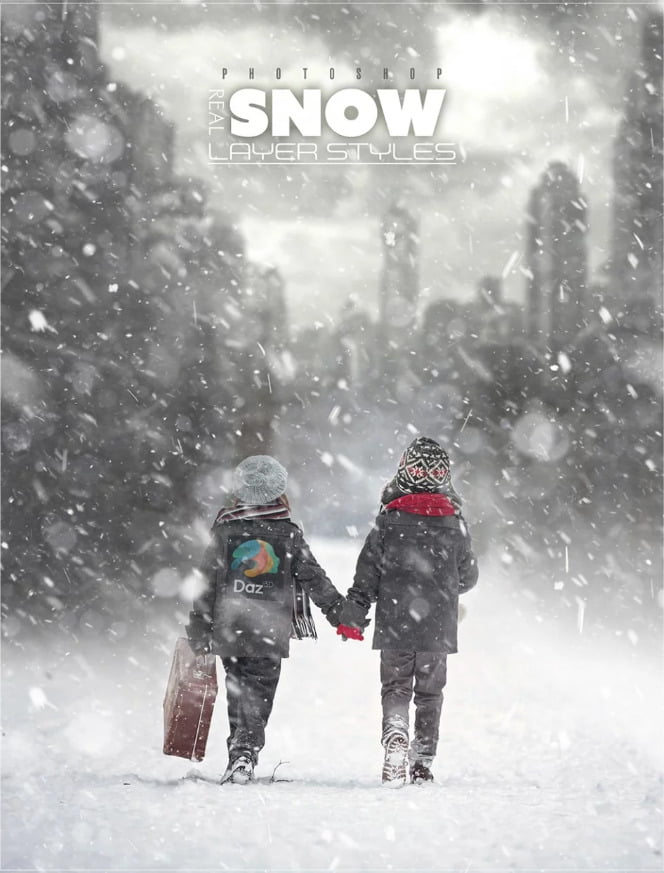 Ron's Real Snow Layer Styles