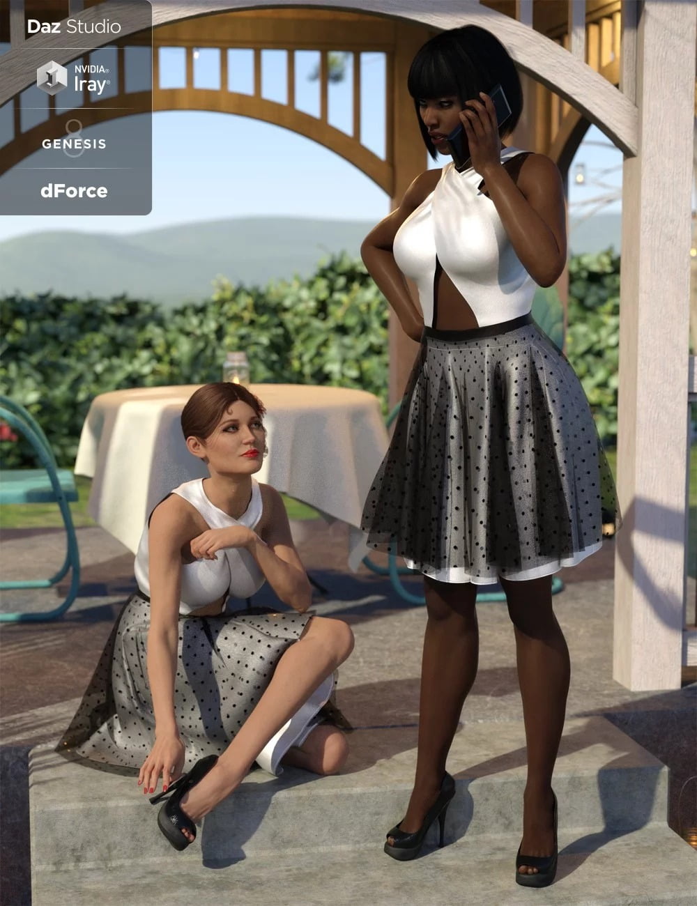 dForce Dinner Date for Genesis 8 Female(s)