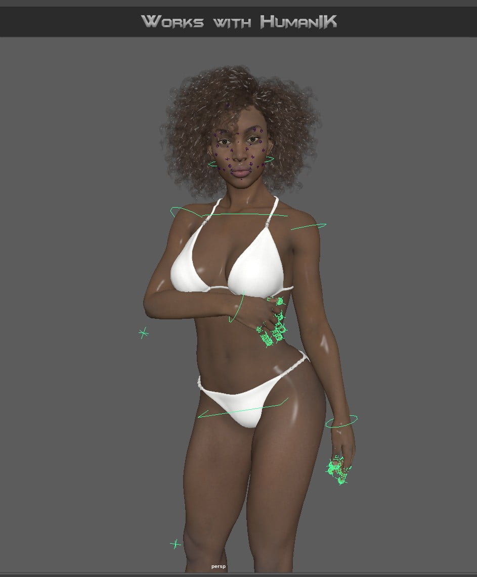 LayLo3D Pose Library for Maya