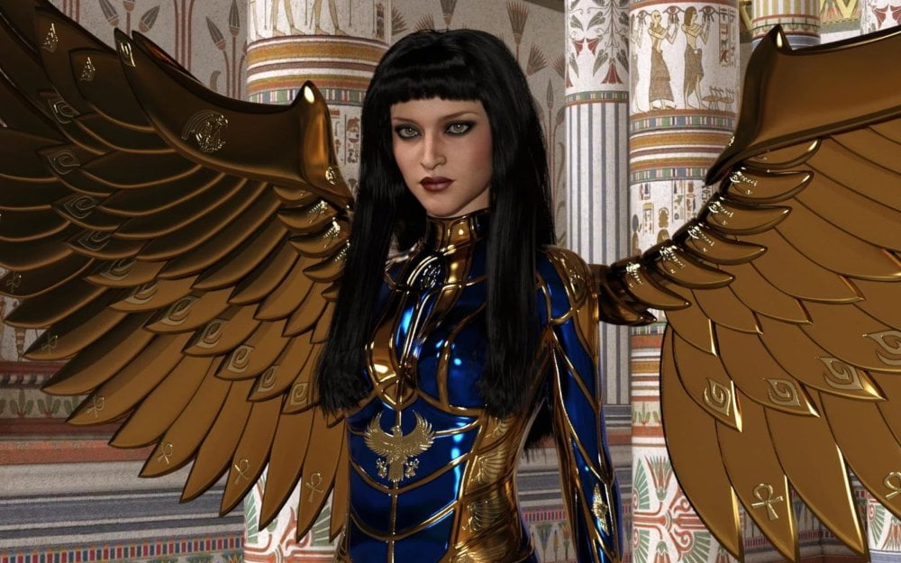 MRL dForce Long Morphing Hair for Genesis 8 Female(s)