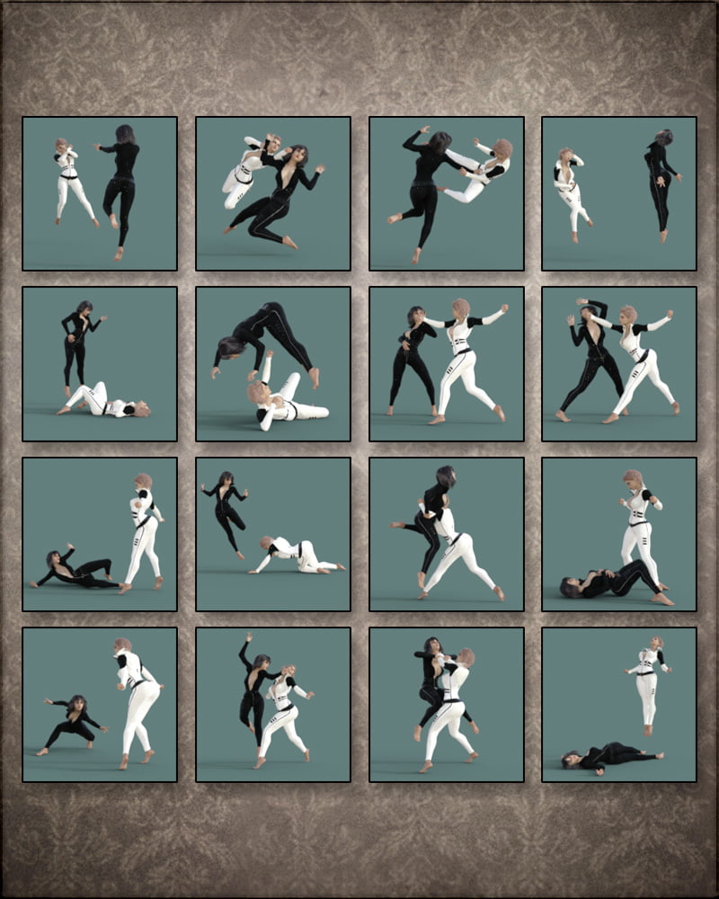 Darkness & Light Poses for G8F