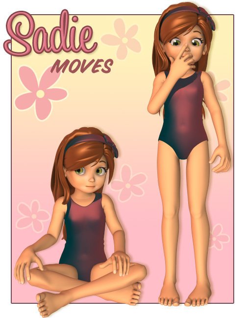 Sadie On The Move Pose Set