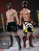 MMA Fighter Textures