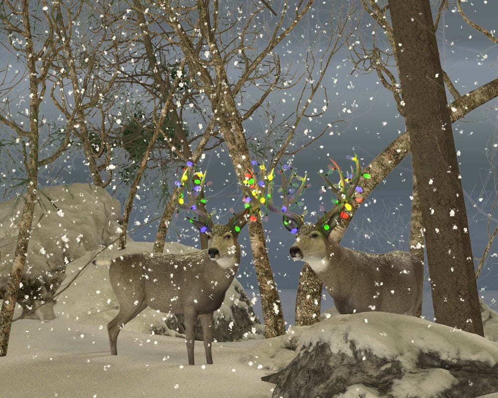 Happy Holideer for the HiveWire Mule Deer