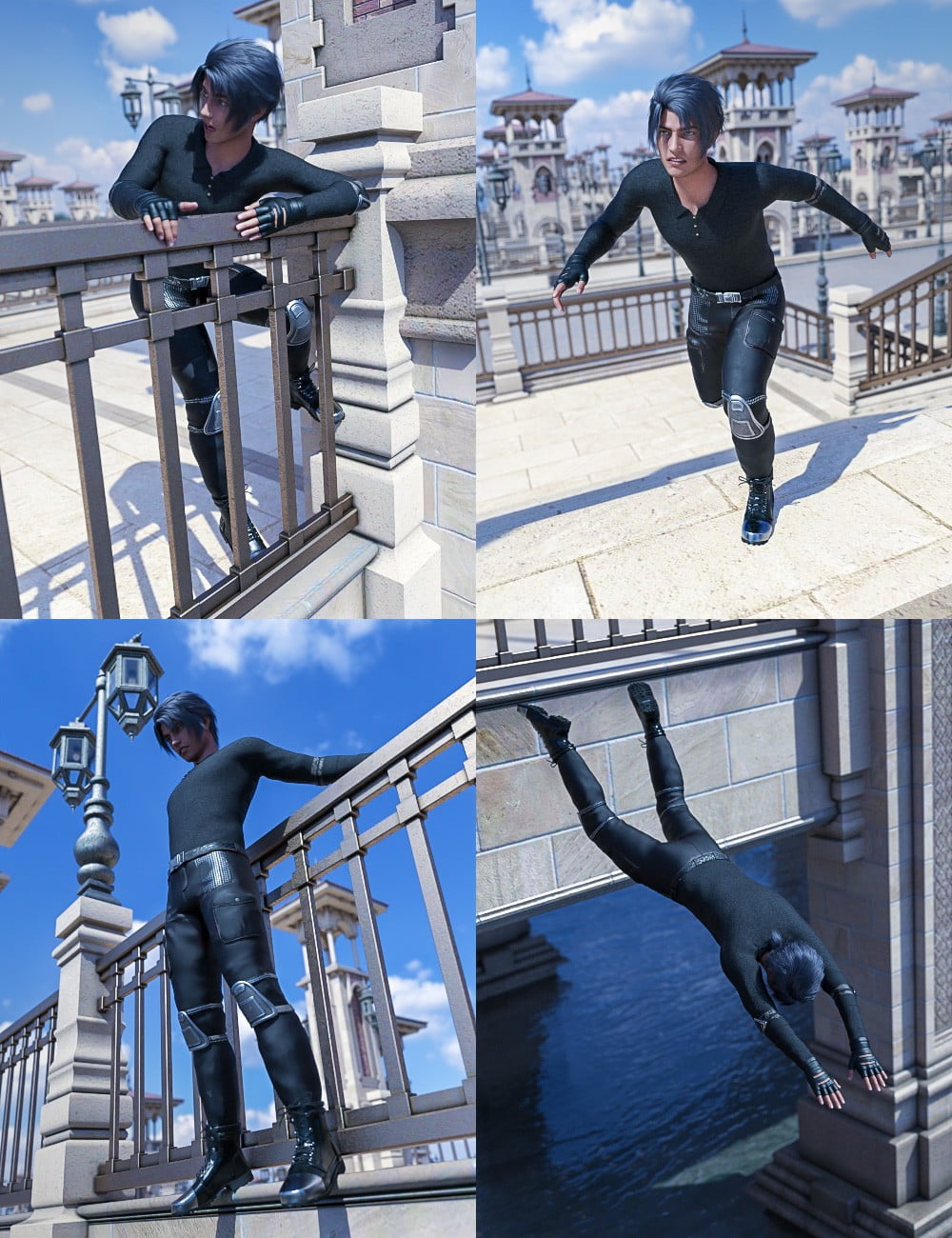 Cheirocrates Bridge Poses