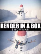 Render In A Box - Snowman