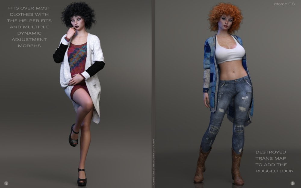 dforce Overload Cardigan G8