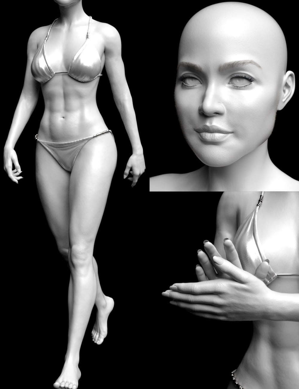 Hallie HD for Genesis 8 Female