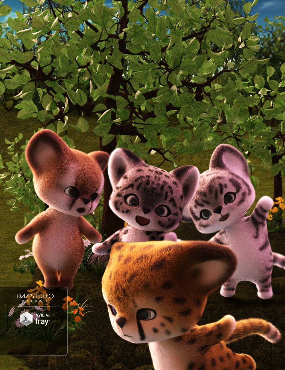 Little Puma Poses for Pounce the Puma