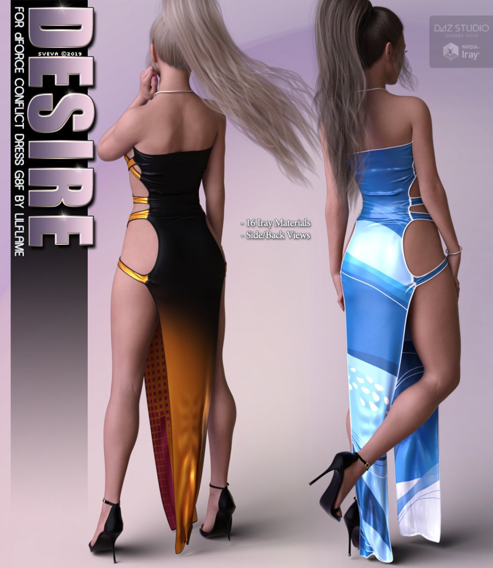 Desire for dForce Conflict Dress G8F