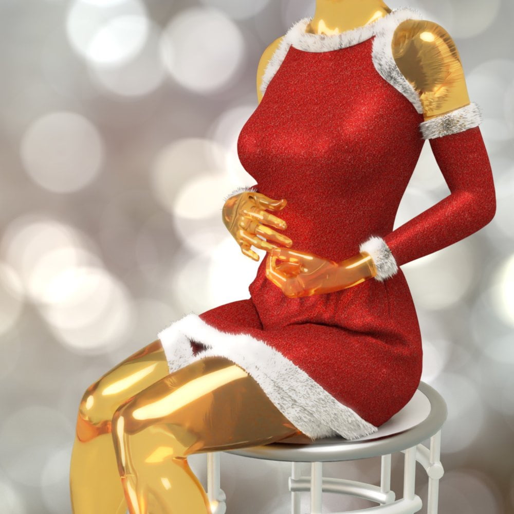 dForce Santa Dress 01 For G8F