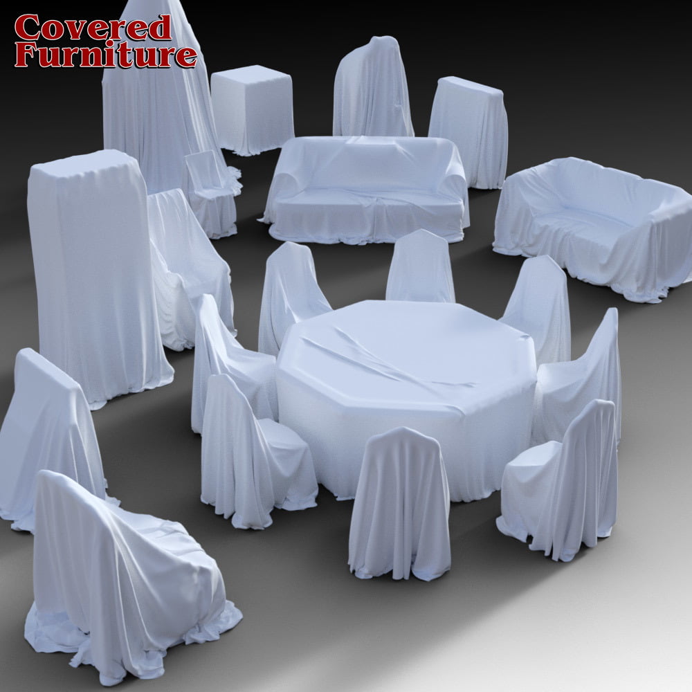 Covered Furniture for DS Iray