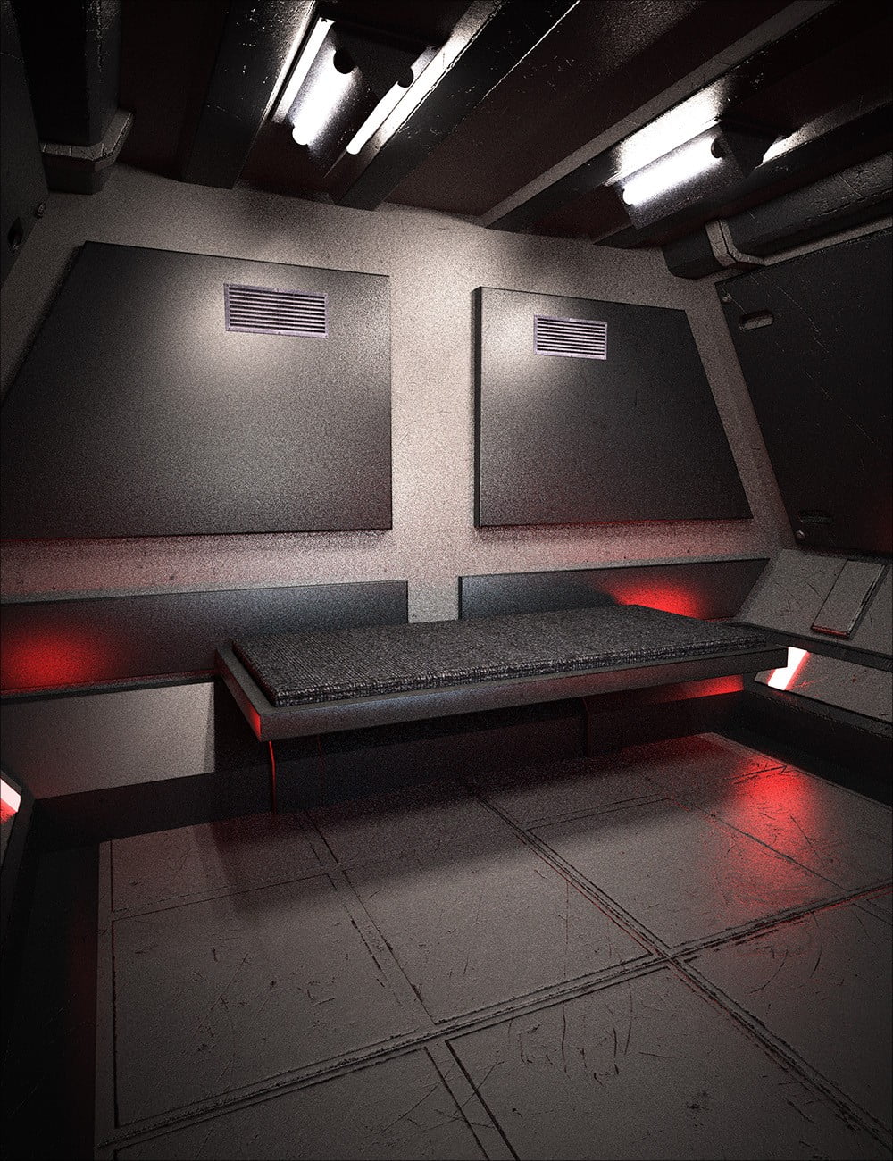 Sci-Fi Confinement Cell