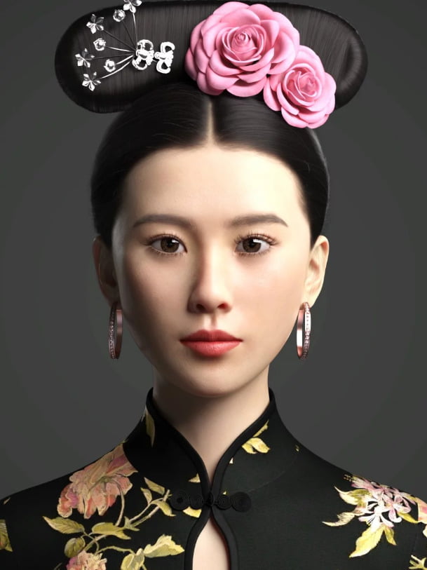Cecilia Lau Character and Hair For Genesis 8 Female(s)