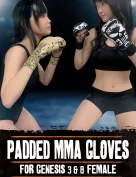 Padded MMA Gloves G3FG8F