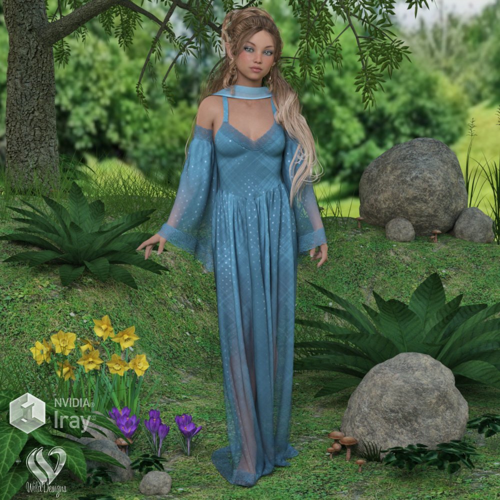 dForce Laela Outfit for Genesis 8 Female