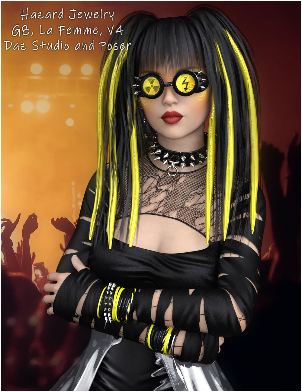 Hazard Jewelry for G8, La Femme, V4