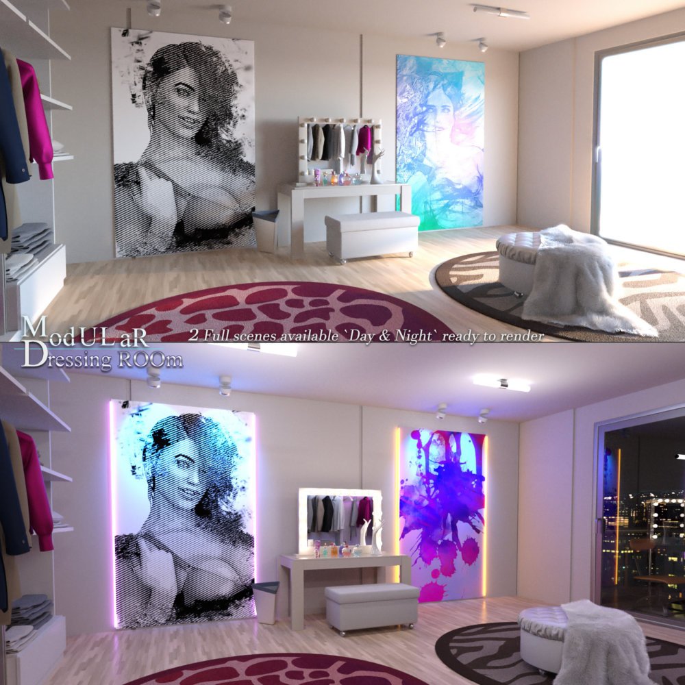 Modular Dressing Room