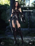SC Diana Outfit for Genesis 8 Female
