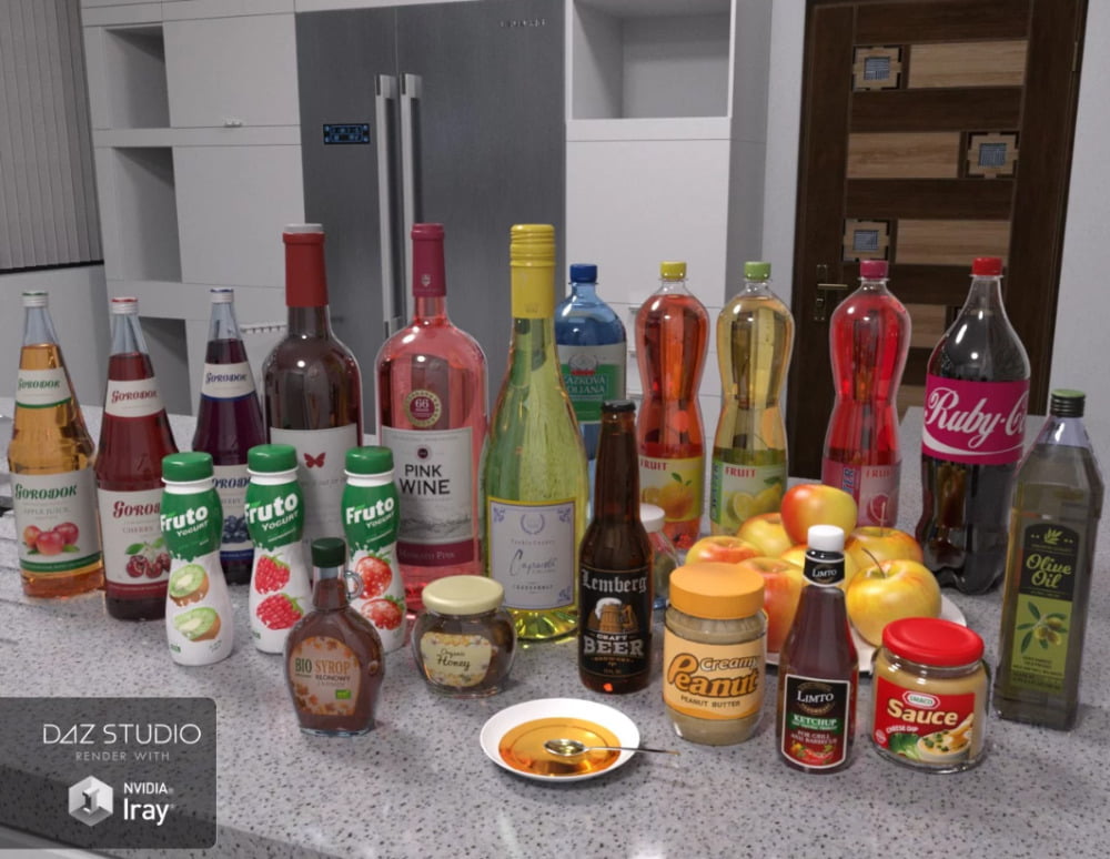 Modern House 2 Kitchen Food 2