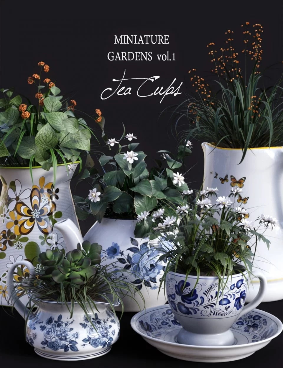 DGV Miniature Gardens Vol.1 TeaCups