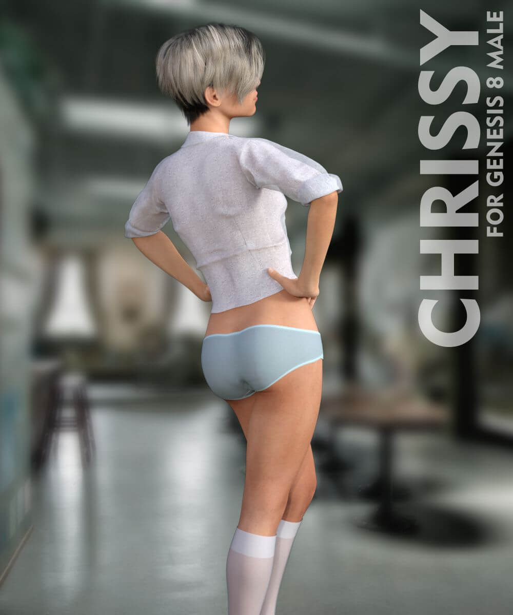 Chrissy Transgender Character for Genesis 8 Male