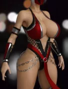 Female Ninja Outfit for G3F