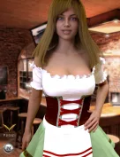 FG Oktoberfest Dress for Genesis 8 Female(s)