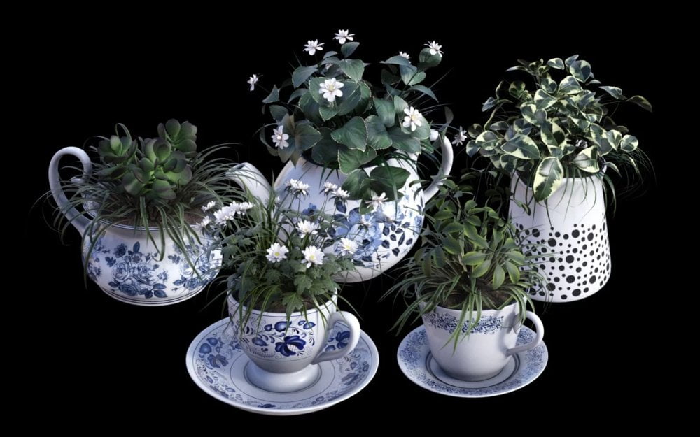 DGV Miniature Gardens Vol.1 TeaCups