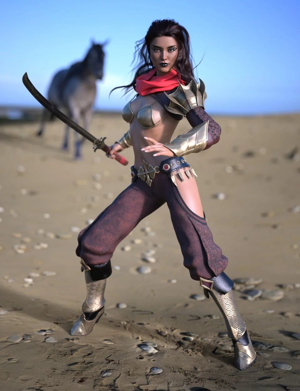 Eastern Warrior for Genesis 8 Female(s)