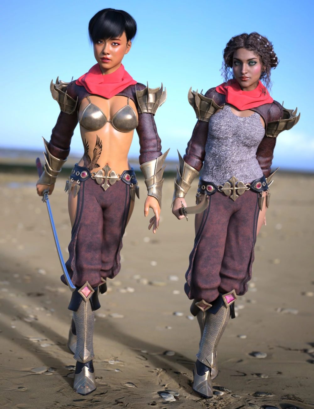 Eastern Warrior for Genesis 8 Female(s)