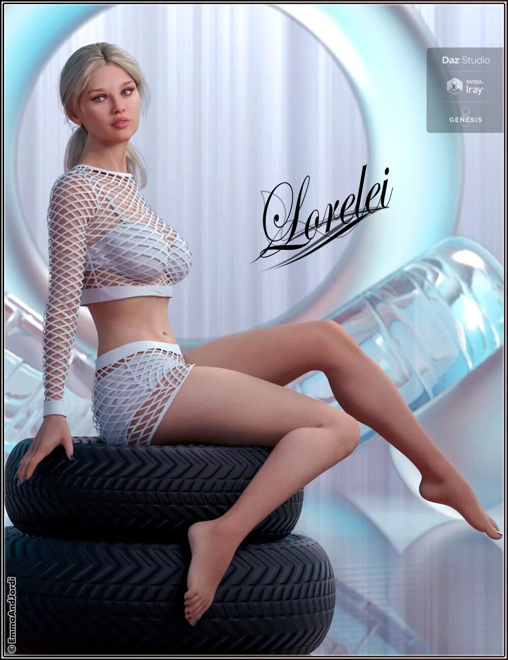 EJ Lorelei Deluxe Pack For Genesis 8 Female