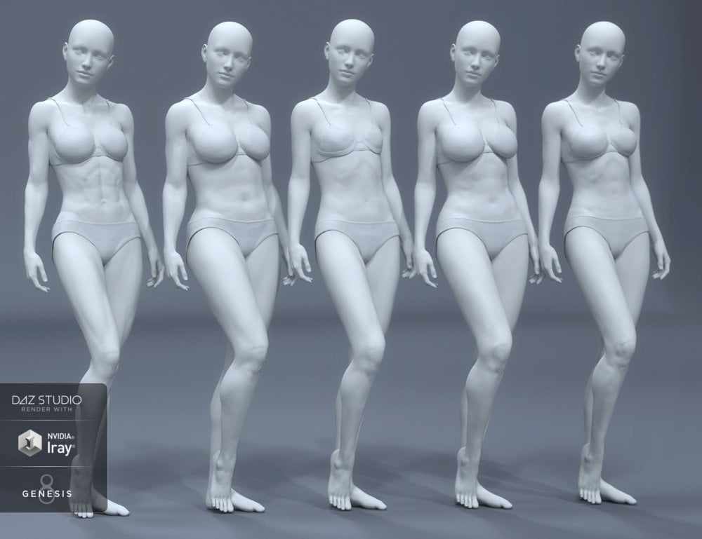 HD Body Shapes for Genesis 8 Female